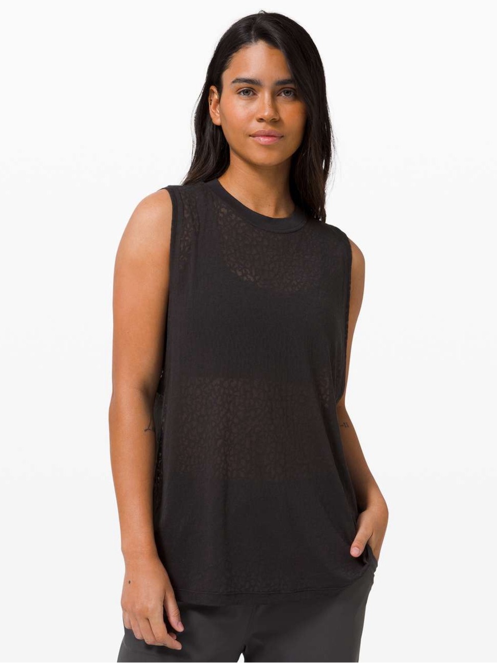 Lululemon All Yours Boyfriend Tank *Veil - Size 6